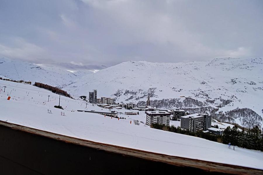 Location au ski Appartement 2 pièces 5 personnes (410) - La Résidence Côte Brune - Les Menuires - Extérieur hiver