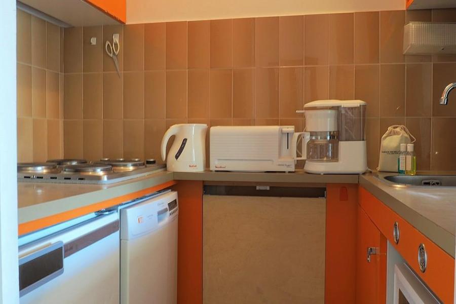Skiverleih 2-Zimmer-Appartment für 4 Personen (47) - La Résidence l'Armoise - Les Menuires - Küche