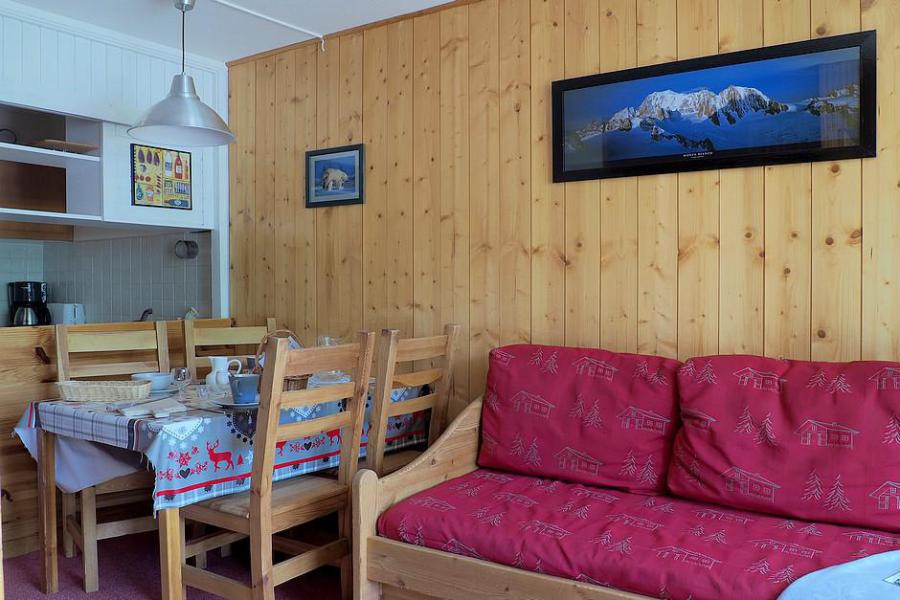 Ski verhuur Appartement 2 kamers bergnis 5 personen (11) - La Résidence l'Armoise - Les Menuires - Woonkamer