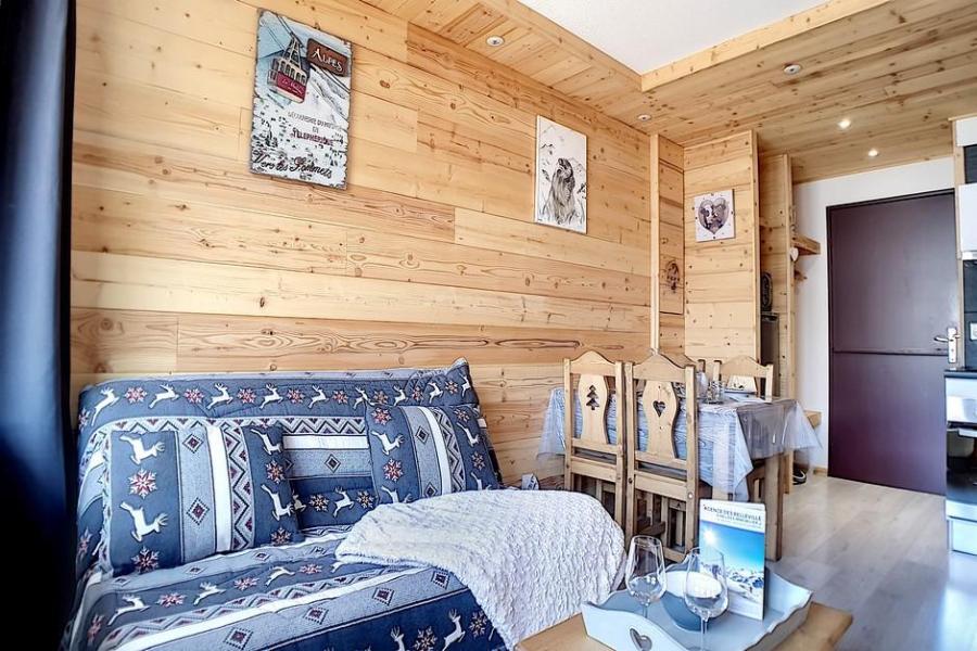 Rent in ski resort 2 room apartment 4 people (018) - La Résidence l'Orée des Pistes - Les Menuires - Living room