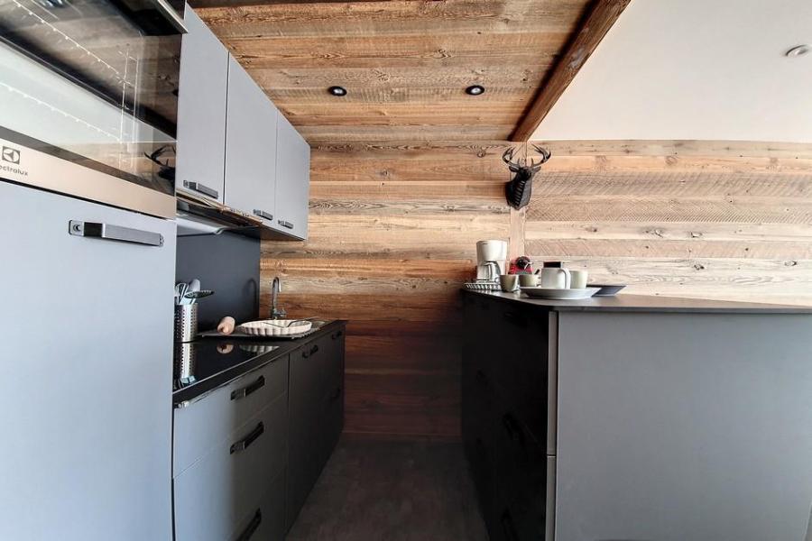 Skiverleih 2-Zimmer-Holzhütte für 6 Personen (125) - La Résidence la Chavière - Les Menuires - Küche