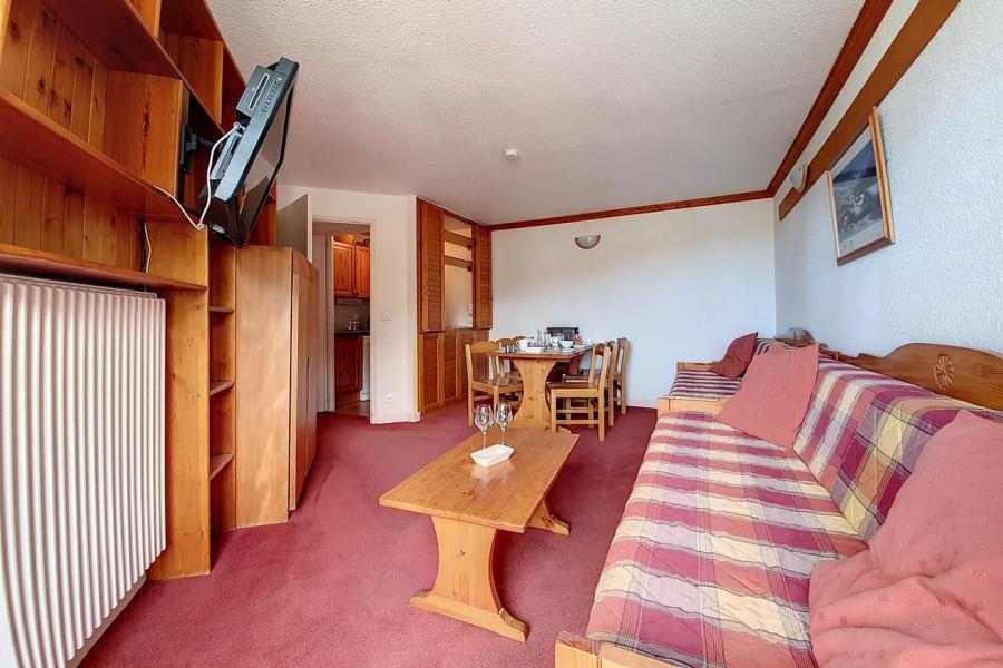 Ski verhuur Appartement 2 kamers 5 personen (435) - La Résidence la Chavière - Les Menuires - Woonkamer