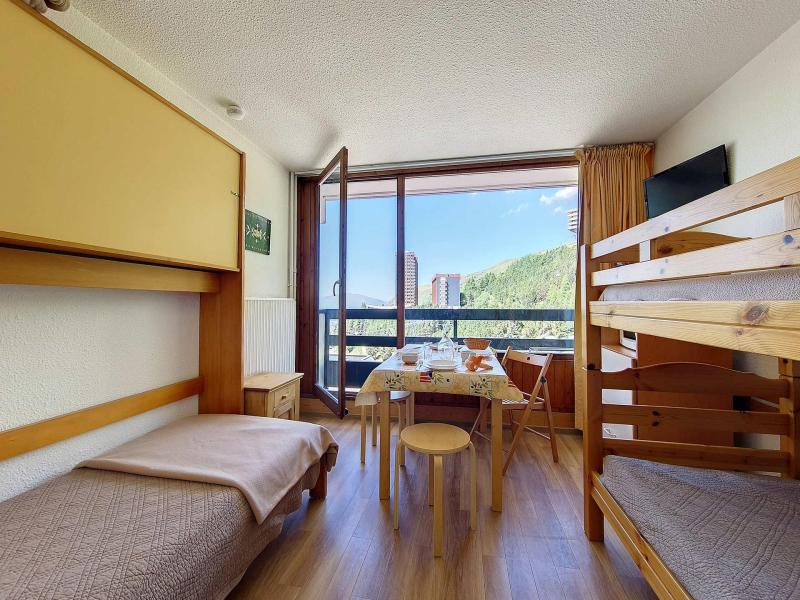 Rent in ski resort Studio 3 people (529) - La Résidence la Chavière - Les Menuires - Living room