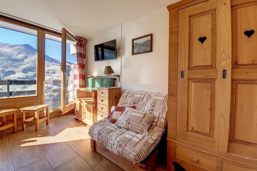 Rent in ski resort Studio 3 people (734) - La Résidence la Chavière - Les Menuires - Living room