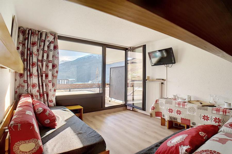 Rent in ski resort Studio 4 people (718) - La Résidence la Chavière - Les Menuires - Living room