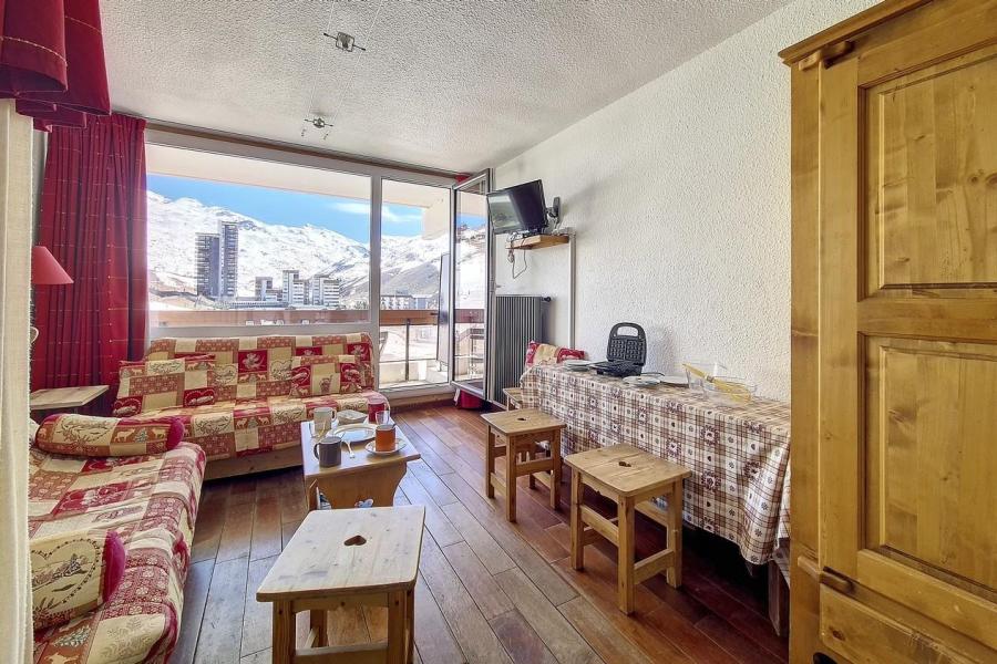 Location au ski Studio 4 personnes (520) - La Résidence la Chavière - Les Menuires - Appartement