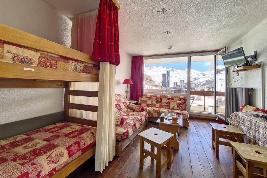 Location au ski Studio 4 personnes (520) - La Résidence la Chavière - Les Menuires - Appartement