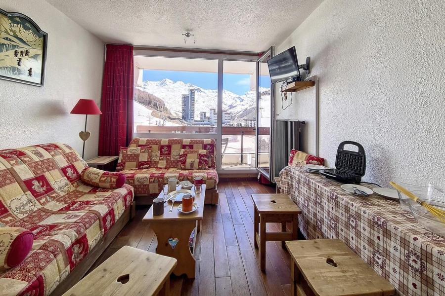 Location au ski Studio 4 personnes (520) - La Résidence la Chavière - Les Menuires - Appartement