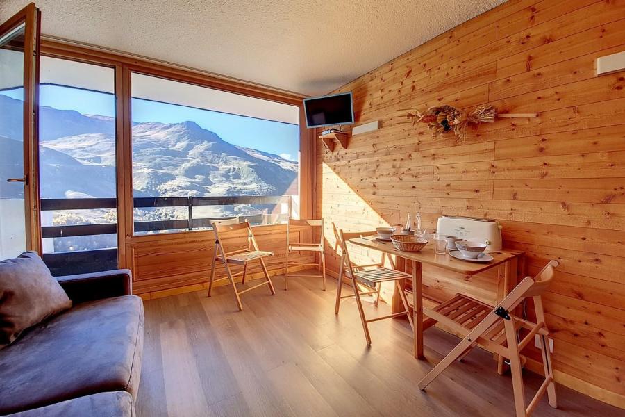 Location au ski Studio coin montagne 3 personnes (835) - La Résidence la Chavière - Les Menuires - Séjour