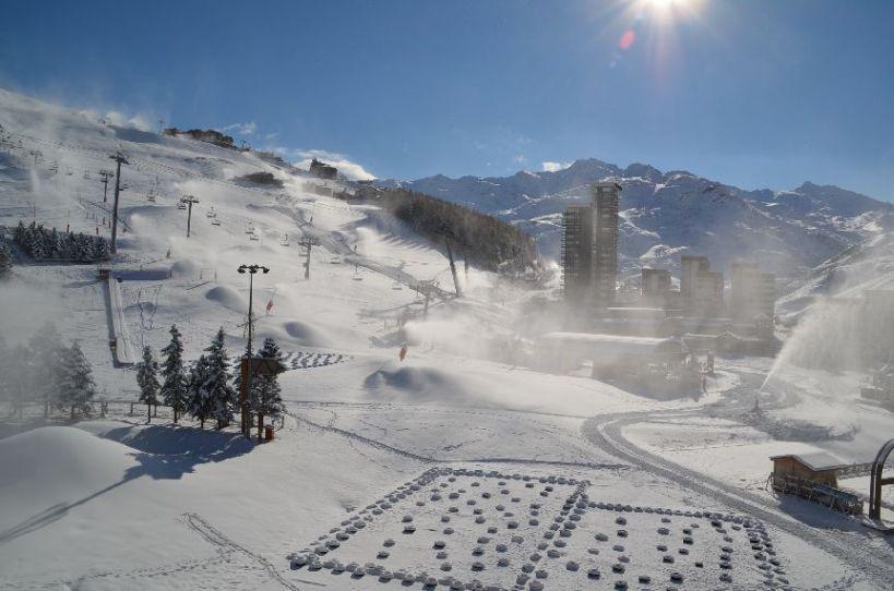 Alquiler al esquí Estudio para 4 personas (408) - La Résidence Lac du Lou - Les Menuires - Invierno
