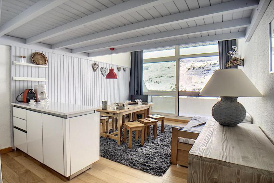 Аренда на лыжном курорте Апартаменты 2 комнат с мезонином 6 чел. (1025) - La Résidence le Danchet - Les Menuires - Кухня
