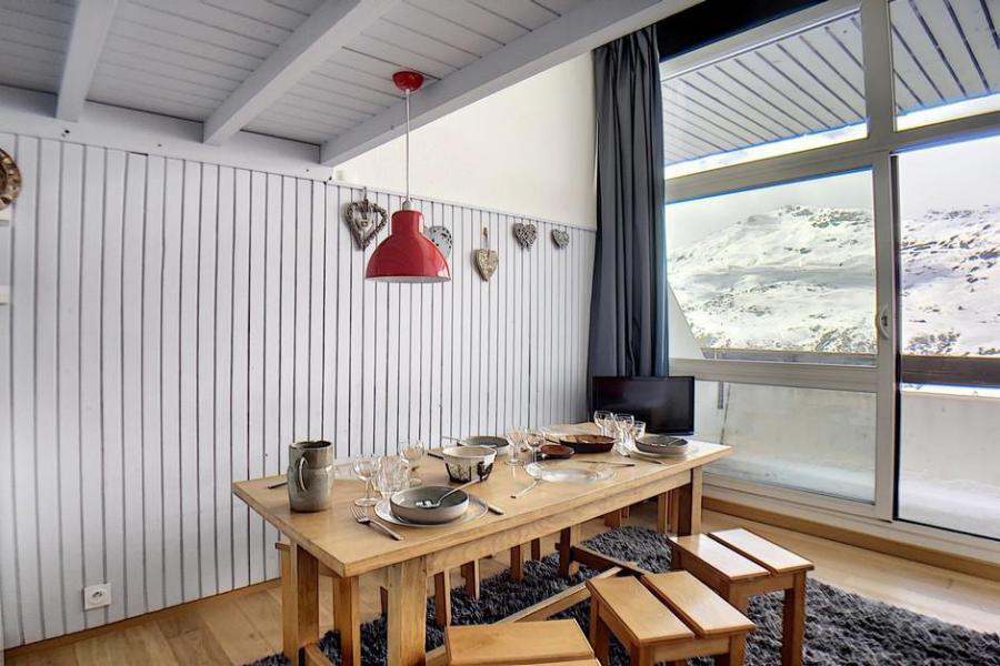 Rent in ski resort 2 room mezzanine apartment 6 people (1025) - La Résidence le Danchet - Les Menuires - Living room