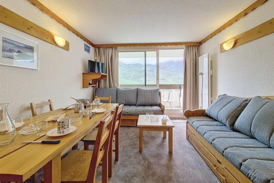 Ski verhuur Appartement duplex 2 kamers 5 personen (925) - La Résidence le Danchet - Les Menuires - Woonkamer