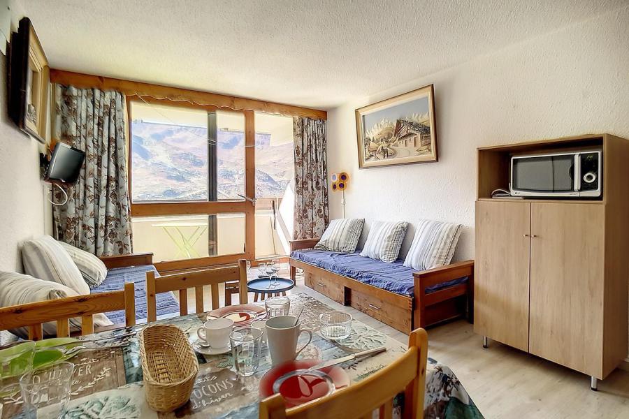 Rent in ski resort Studio sleeping corner 4 people (426) - La Résidence le Danchet - Les Menuires - Living room