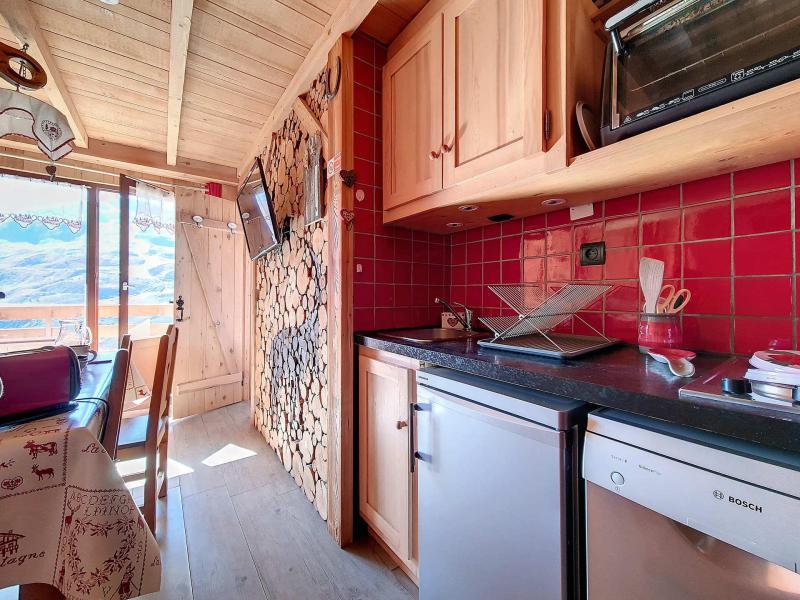 Rent in ski resort 2 room apartment 4 people (415) - La Résidence le Necou - Les Menuires - Kitchen