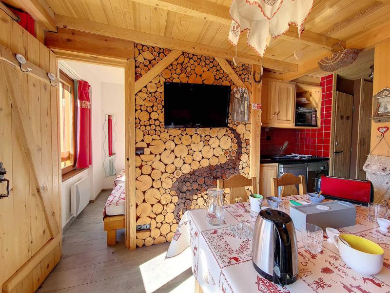 Аренда на лыжном курорте Апартаменты 2 комнат 4 чел. (415) - La Résidence le Necou - Les Menuires - Салон