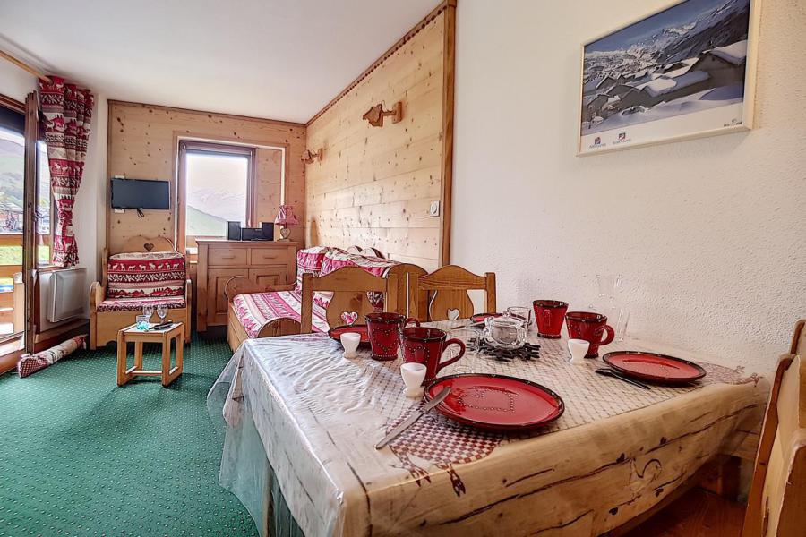 Rent in ski resort 2 room apartment 4 people (624) - La Résidence le Necou - Les Menuires - Living room