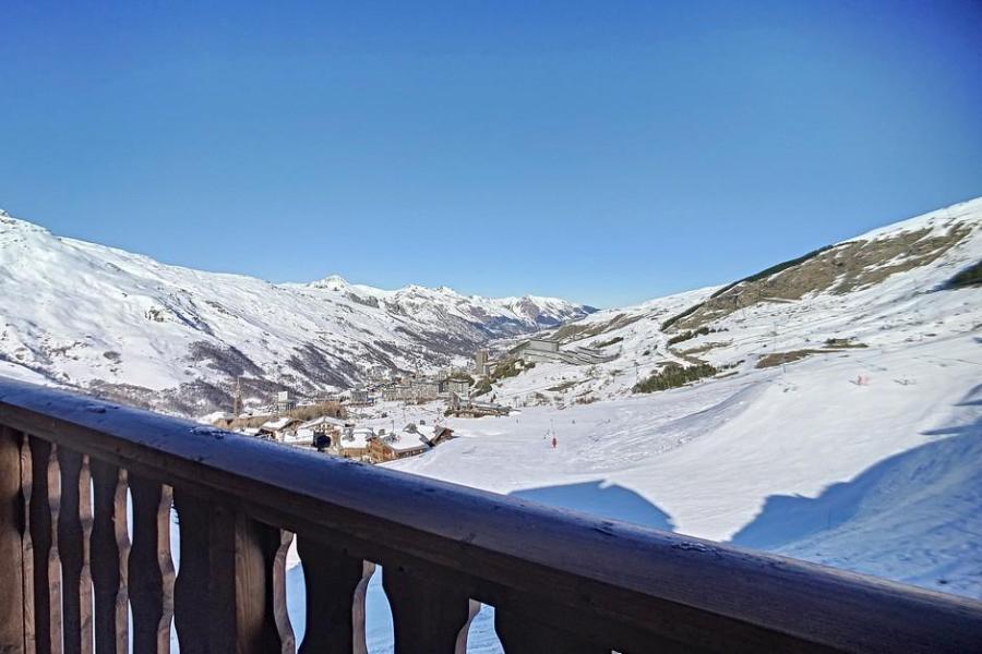 Location au ski Studio coin montagne 3 personnes (0704) - La Résidence le Necou - Les Menuires - Extérieur hiver