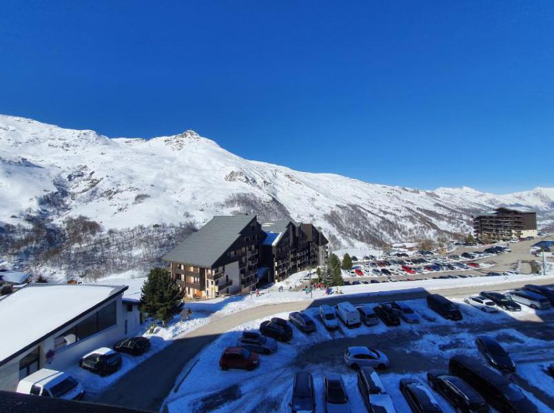 Rent in ski resort 2 room apartment cabin 4 people (508) - La Résidence le Villaret - Les Menuires - Plan