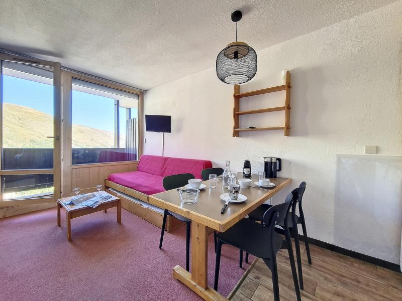 Wynajem na narty Apartament 2 pokojowy kabina 4 osób (508) - La Résidence le Villaret - Les Menuires - Pokój gościnny