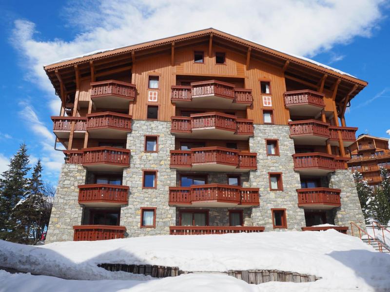 Rent in ski resort La Résidence les Alpages de Reberty - Les Menuires - Winter outside
