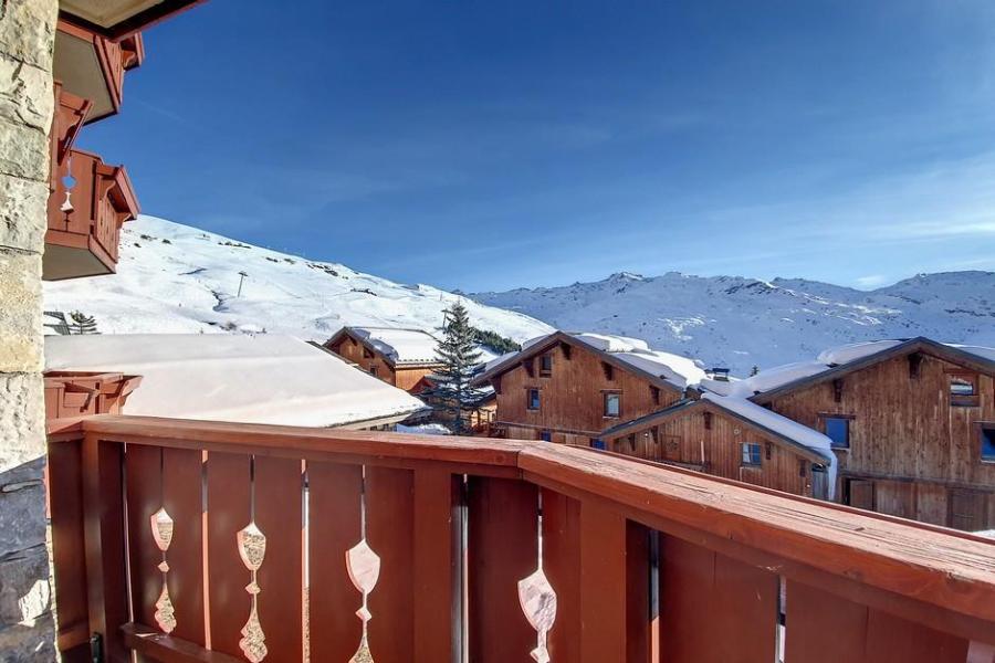Wakacje w górach Apartament 3 pokojowy 6 osób (002D) - La Résidence les Alpages de Reberty - Les Menuires - Zima na zewnątrz