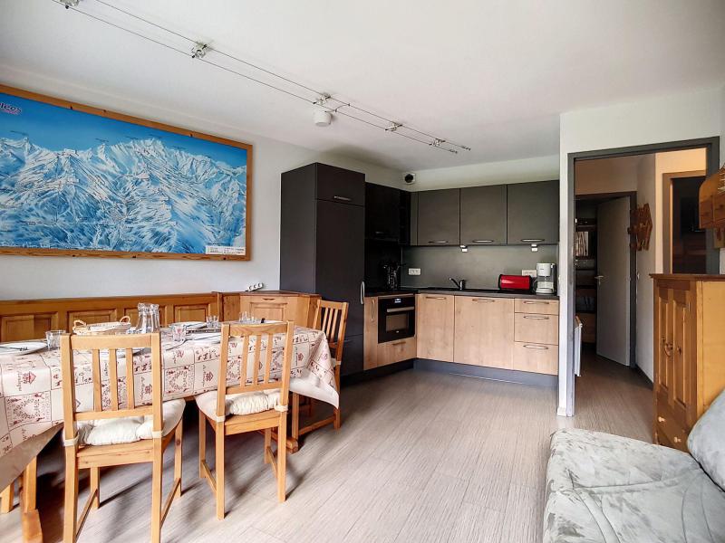 Rent in ski resort 2 room apartment cabin 6 people (B1) - La Résidence les Balcons d'Olympie - Les Menuires - Living room