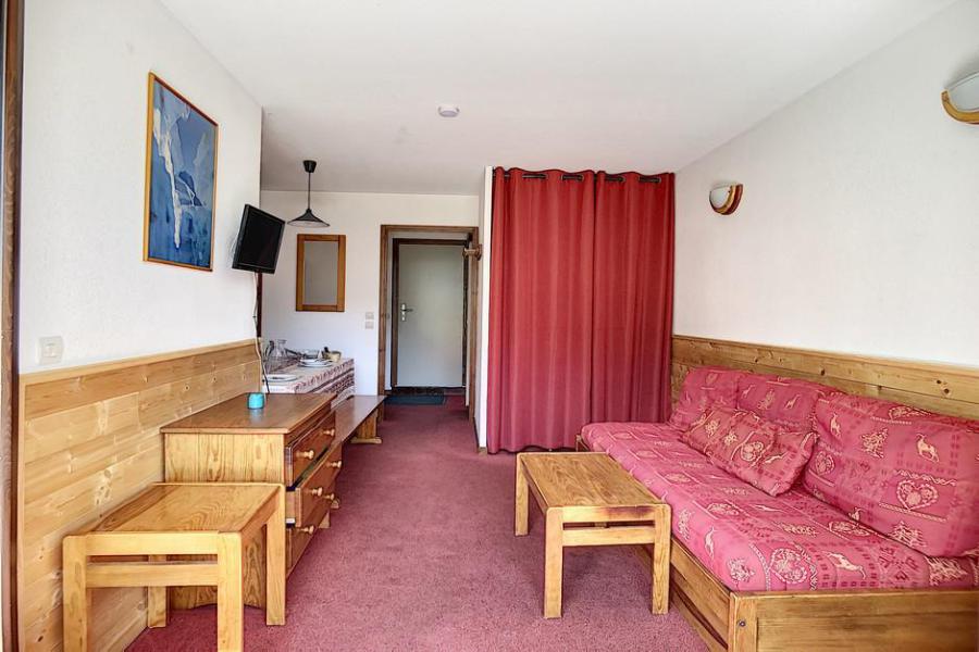 Ski verhuur Appartement 2 kabine kamers 6 personen (320) - La Résidence les Balcons d'Olympie - Les Menuires - Woonkamer