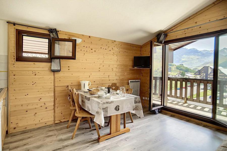 Ski verhuur Appartement 2 kamers 4 personen (746) - La Résidence les Balcons d'Olympie - Les Menuires - Woonkamer