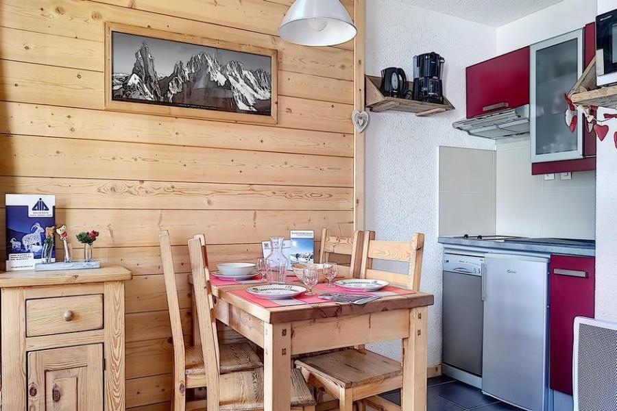 Location au ski Studio coin montagne 4 personnes (019) - La Résidence les Carlines - Les Menuires - Cuisine