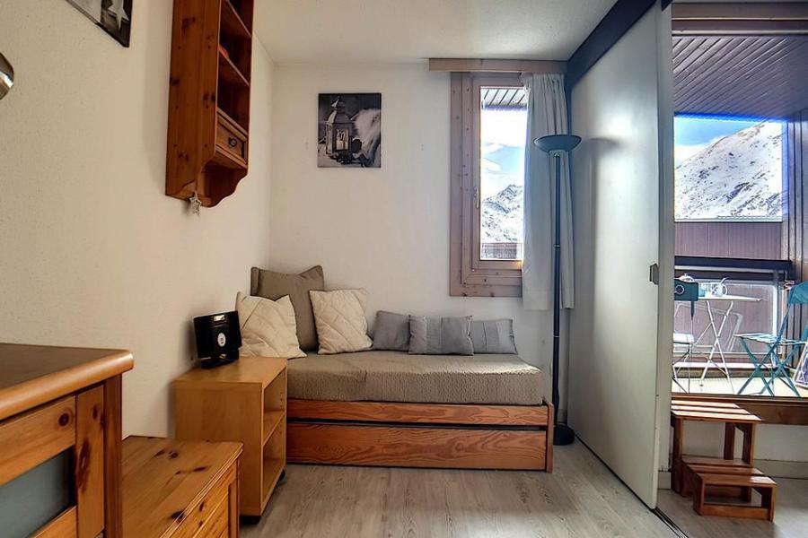 Ski verhuur Appartement 2 kamers 4 personen (552) - La Résidence les Coryles - Les Menuires - Woonkamer