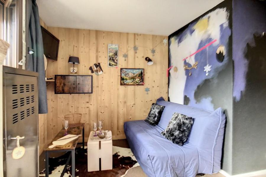 Аренда на лыжном курорте Квартира студия со спальней для 4 чел. (0202) - La Résidence les Gentianes - Les Menuires