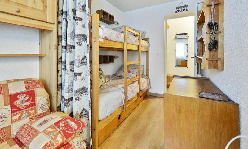 Vacances en montagne Studio 4 personnes (Budget 21m²-2) - La Résidence les Gentianes - Maeva Home - Les Menuires - Extérieur hiver