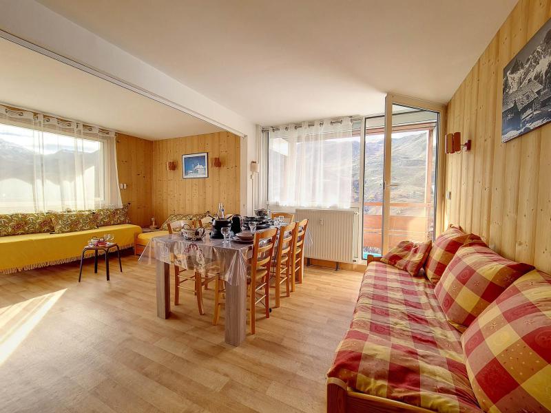 Rent in ski resort 2 room apartment 6 people (D27) - La Résidence les Lauzes - Les Menuires - Living room