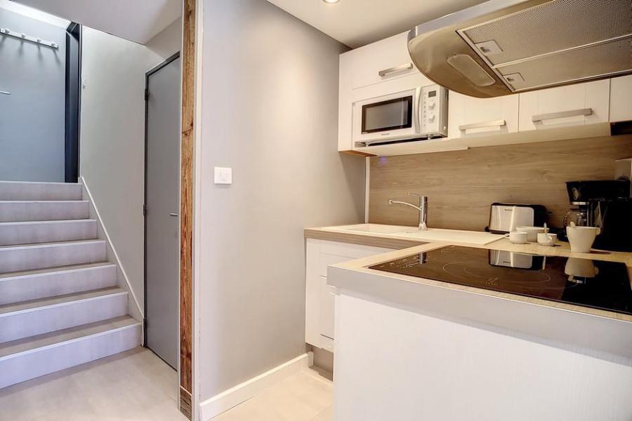Rent in ski resort 2 room duplex apartment 5 people (C14) - La Résidence les Lauzes - Les Menuires - Kitchen