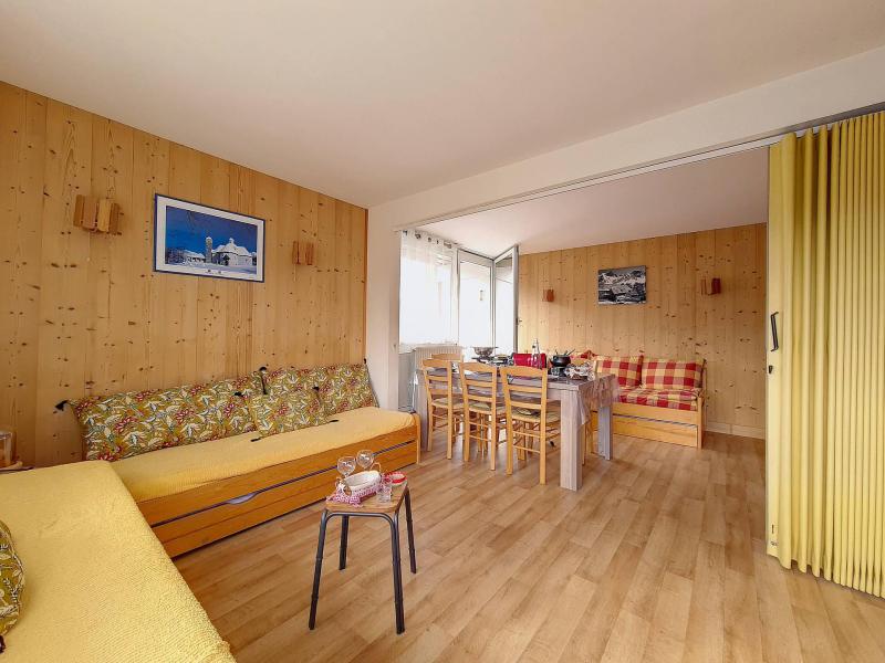 Ski verhuur Appartement 2 kamers 6 personen (D27) - La Résidence les Lauzes - Les Menuires - Woonkamer