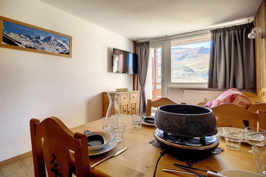 Ski verhuur Appartement duplex 2 kamers 5 personen (C33) - La Résidence les Lauzes - Les Menuires - Woonkamer