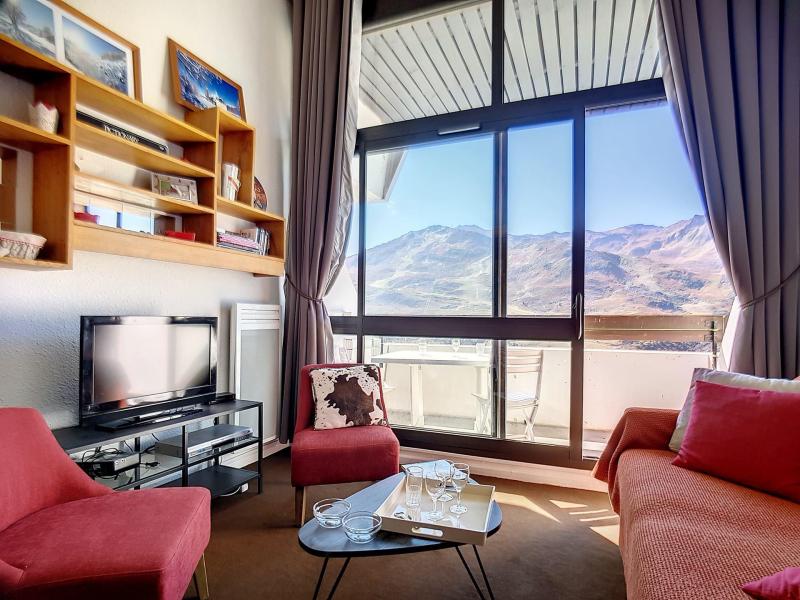 Rent in ski resort 2 room duplex apartment 4 people (720) - La Résidence Nant Benoit - Les Menuires - Living room