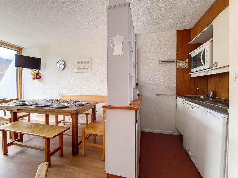 Аренда на лыжном курорте Апартаменты триплекс 3 комнат 8 чел. (418) - La Résidence Nant Benoit - Les Menuires - Кухня