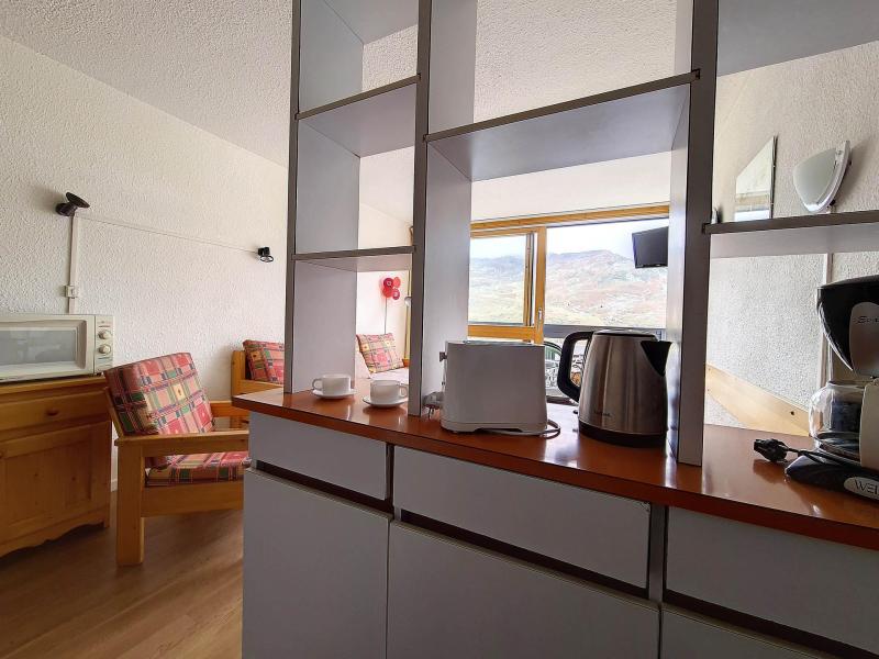 Rent in ski resort 3 room triplex apartment 8 people (418) - La Résidence Nant Benoit - Les Menuires - Kitchen
