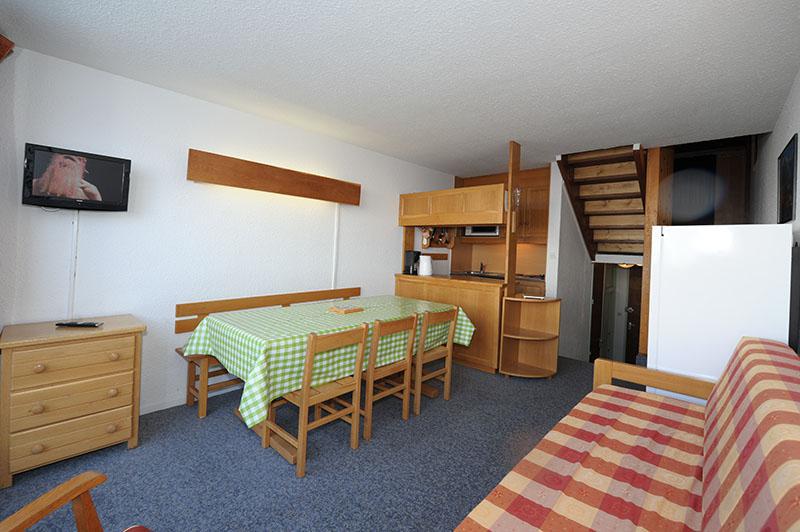 Rent in ski resort 3 room triplex apartment 8 people (419) - La Résidence Nant Benoit - Les Menuires - Living room