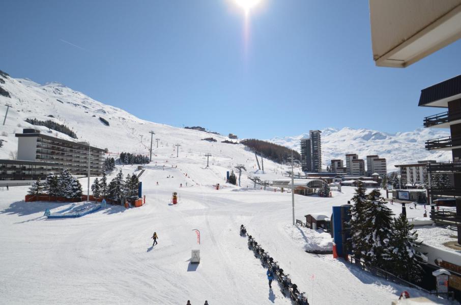 Location au ski Appartement 3 pièces 6 personnes (201) - La Résidence Peclet - Les Menuires - Extérieur hiver