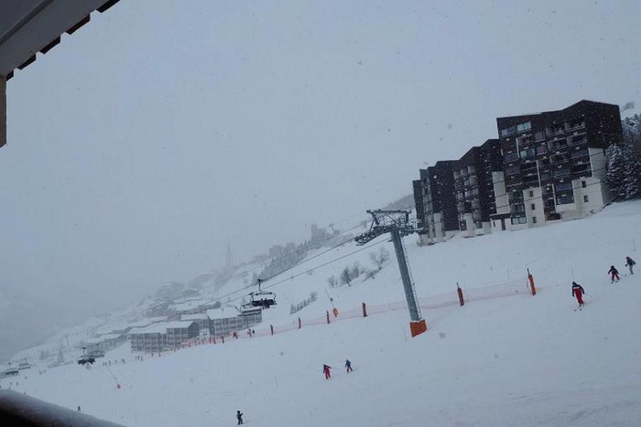 Vacanze in montagna Studio per 4 persone (1203) - La Résidence Ski Soleil - Les Menuires - Esteriore inverno