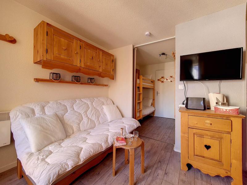 Ski verhuur Appartement 1 kamers 4 personen (2708) - La Résidence Ski Soleil - Les Menuires - Woonkamer