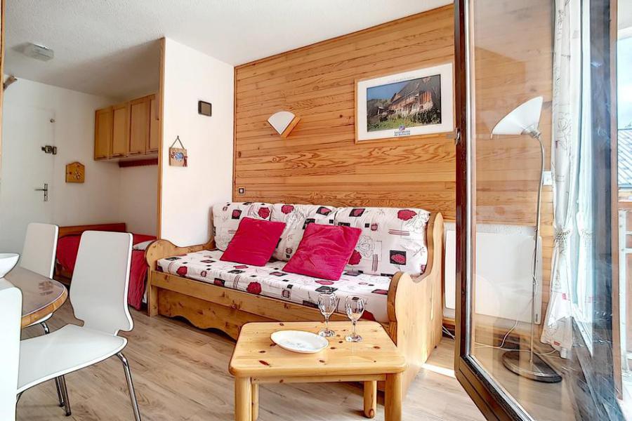 Ski verhuur Appartement 2 kabine kamers 4 personen (SK2302) - La Résidence Ski Soleil - Les Menuires - Woonkamer