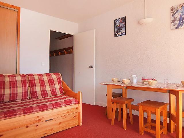 Skiverleih 1-Zimmer-Appartment für 4 Personen (10) - Lac du Lou - Chavière - Péclet - Les Menuires - Wohnzimmer