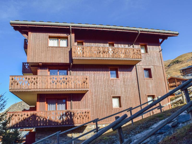 Skiverleih 4-Zimmer-Appartment für 7 Personen (1) - Le Hameau des Marmottes - Les Menuires - Draußen im Winter