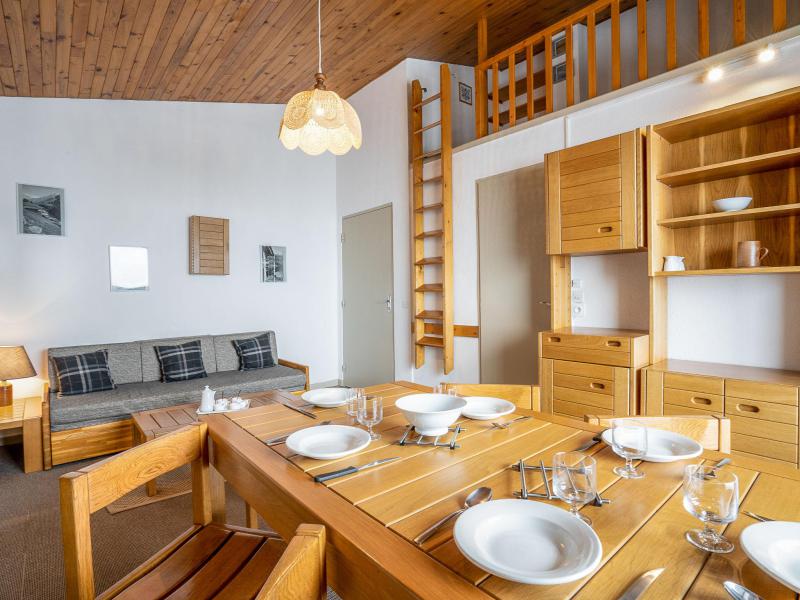 Ski verhuur Appartement 2 kamers 6 personen (13) - Le Jetay - Les Menuires - Woonkamer