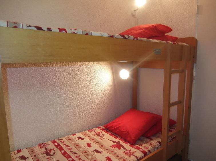 Skiverleih 1-Zimmer-Appartment für 4 Personen (4) - Le Médian - Les Menuires - Offener Schlafbereich
