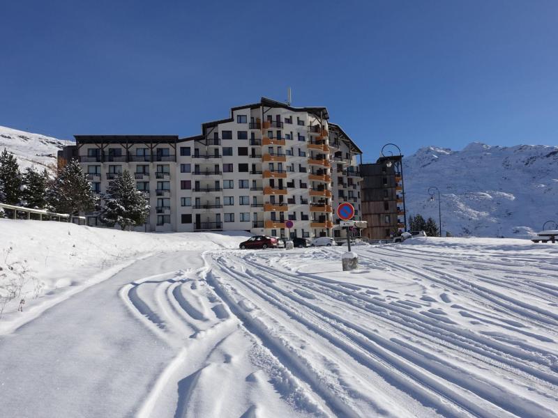 Аренда на лыжном курорте Le Médian - Les Menuires - зимой под открытым небом